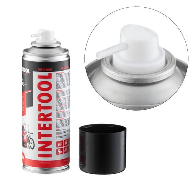 Cмазка "Силикон", аэрозоль 200 мл INTERTOOL FS-6020