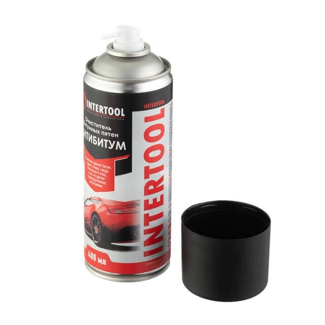 Очиститель битумных пятен, аэрозоль 400 мл INTERTOOL FS-6940