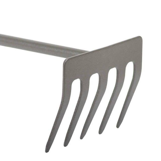 Грабли садовые 335*85 мм, с комбинированной рукояткой INTERTOOL FT-0032