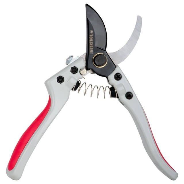 Секатор Prof, SK5, автоматический замок, 200 мм INTERTOOL FT-1012