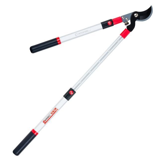 Сучкорез садовый с телескопическими ручками, 650-980 мм INTERTOOL FT-1115