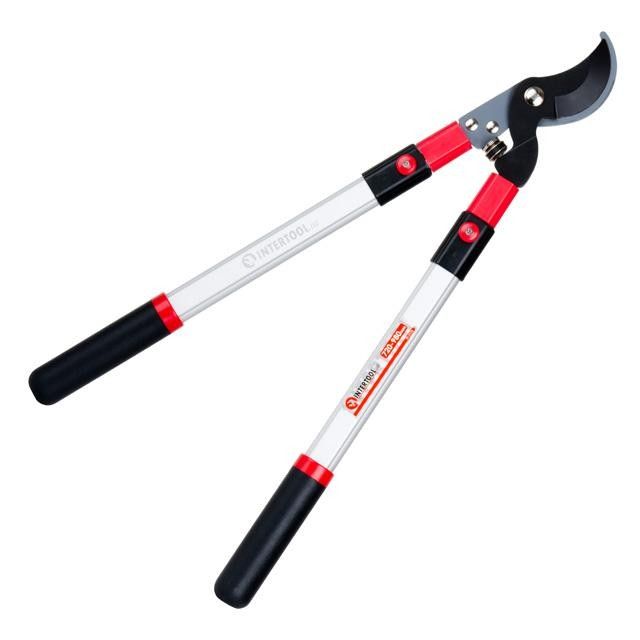 Сучкорез садовый с телескопическими ручками, 650-980 мм INTERTOOL FT-1115