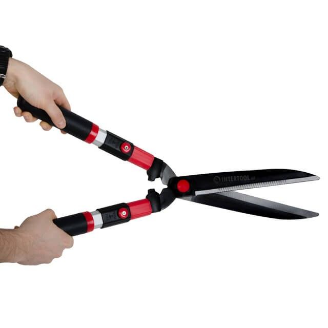 Ножницы садовые с телескопическими ручками, 600-710 мм INTERTOOL FT-1117