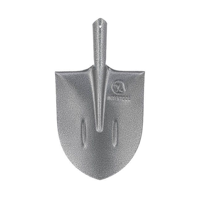 Лопата штыковая 0,8 кг, "американка", с ребрами жесткости INTERTOOL FT-2000