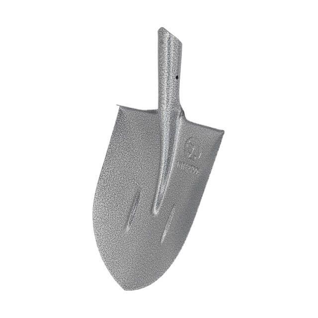 Лопата штыковая 0,8 кг, "американка", с ребрами жесткости INTERTOOL FT-2000