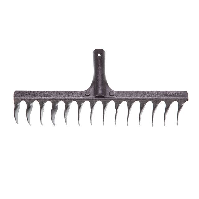 Грабли садовые 14 зубьев 2,3 мм INTERTOOL FT-2010