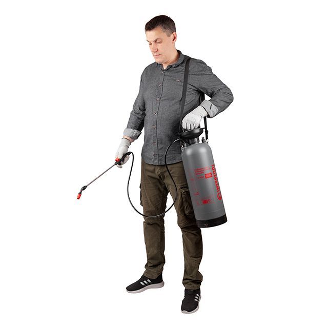 Опрыскиватель пневматический ручной 10 л INTERTOOL FT-9007