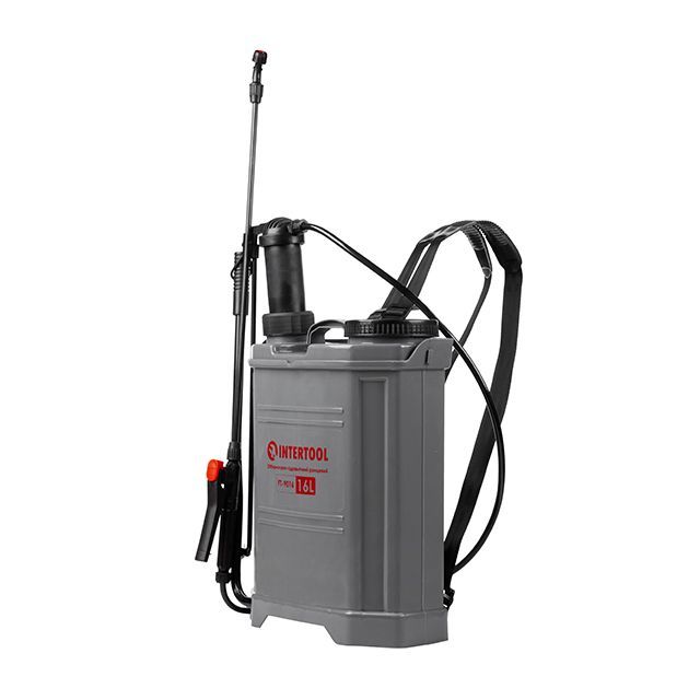 Опрыскиватель гидравлический ранцевый 16 л INTERTOOL FT-9016