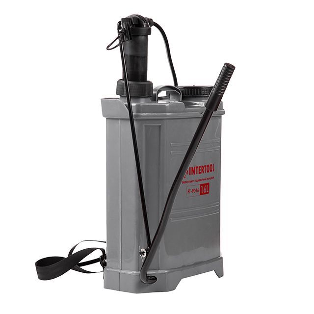 Опрыскиватель гидравлический ранцевый 16 л INTERTOOL FT-9016