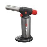 Горелка газовая заправляемая. Пьезорозжиг, 1100 град.С INTERTOOL GB-0009