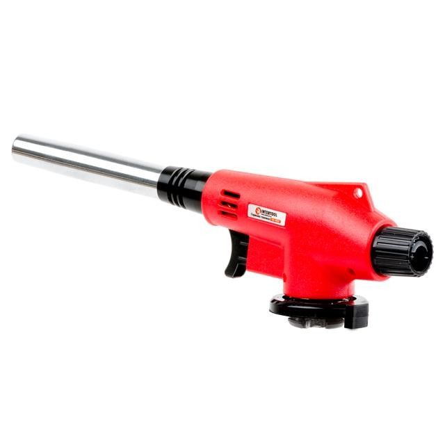 Горелка газовая c пьезозажиганием INTERTOOL GB-0022