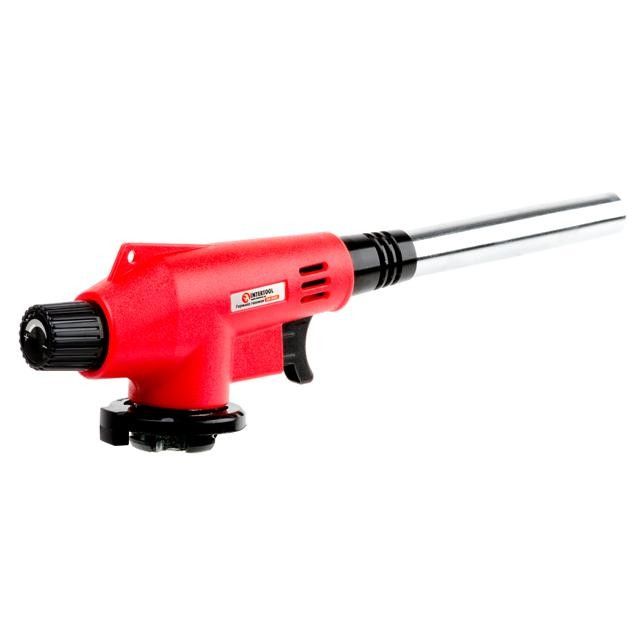 Горелка газовая c пьезозажиганием INTERTOOL GB-0022