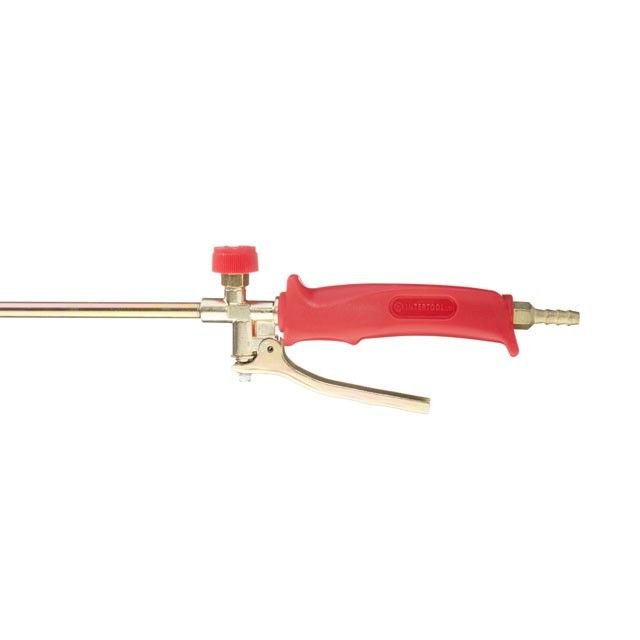 Горелка газовая с регулятором и клапаном 715мм, сопло 125мм, Ø60мм INTERTOOL GB-0046