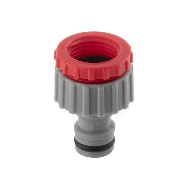 Пистолет-распылитель для полива, 8 функций, адаптер с резьбой 1/2", 3/4", 2 коннектора для шланга 1/2" INTERTOOL GE-0002