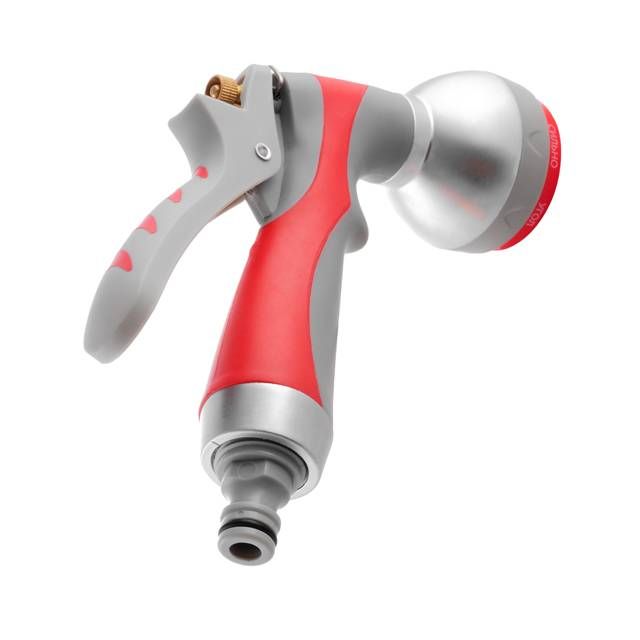 Пистолет-распылитель для полива 7-ми функциональный (центральный, туман, душ, угловой, полный, конический, плоский) LUXURY INTERTOOL GE-0008