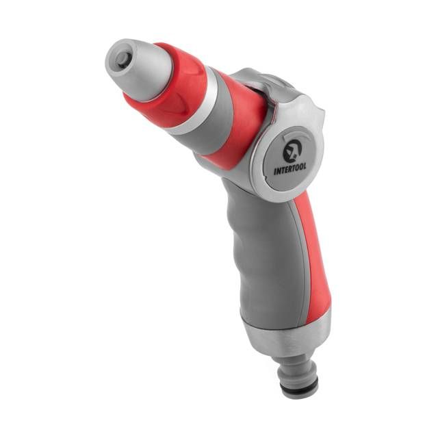 Пистолет-распылитель для полива с плавной регулировкой потока воды, LUXURY INTERTOOL GE-0018