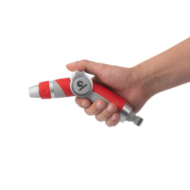 Пистолет-распылитель для полива с плавной регулировкой потока воды, LUXURY INTERTOOL GE-0018