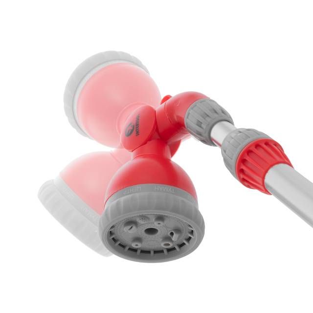 Пистолет-распылитель на телескопической штанге 90-120 см для полива, 9 функций INTERTOOL GE-0043