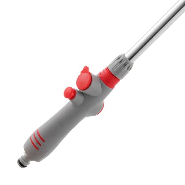 Пистолет-распылитель на телескопической штанге 90-120 см для полива, 9 функций INTERTOOL GE-0043