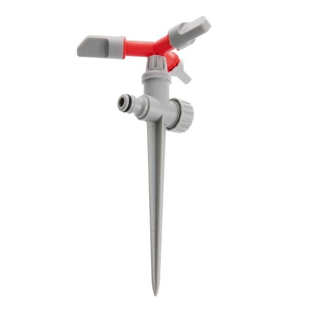 Дождеватель круговой с вращающейся головкой на костыле, PP, ABS INTERTOOL GE-0054