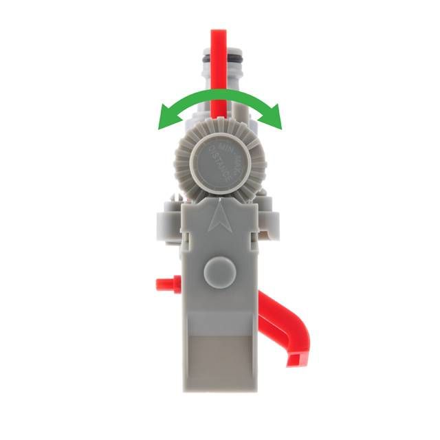 Дождеватель пульсирующий на костыле, зона/сектор полива до 12 м, Zinc alloy INTERTOOL GE-0056