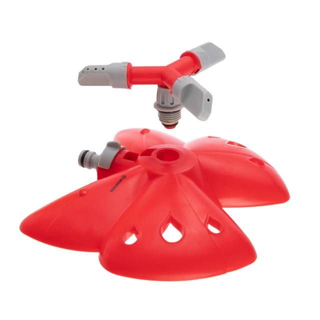 Дождеватель круговой с вращающейся головкой на базе, PP, ABS INTERTOOL GE-0070