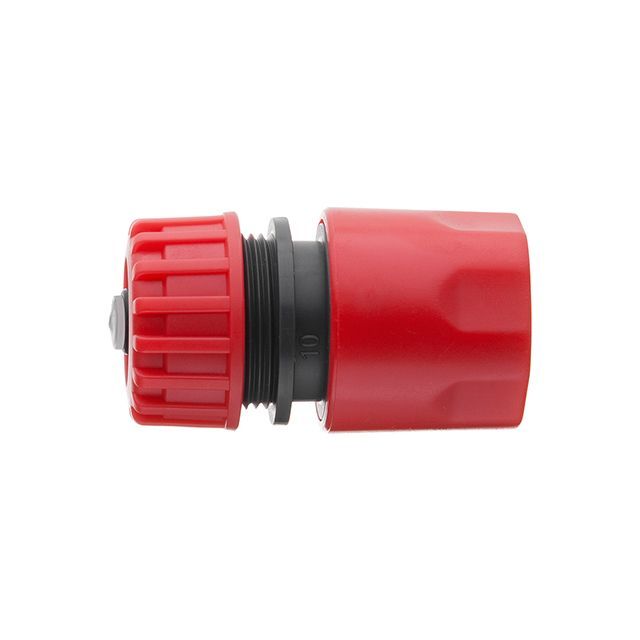Конектор 1/2" с аквастопом для шланга 1/2" INTERTOOL GE-1019