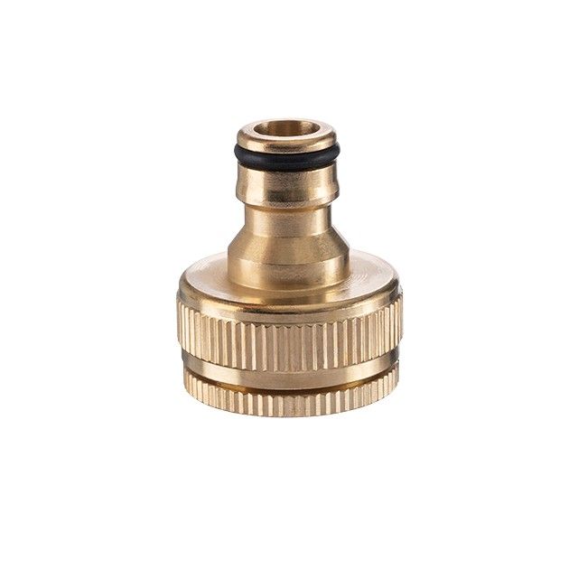 Адаптер латунный на коннектор 1/2" с внутренней резьбой 3/4" и 1" STORM INTERTOOL GE-1211