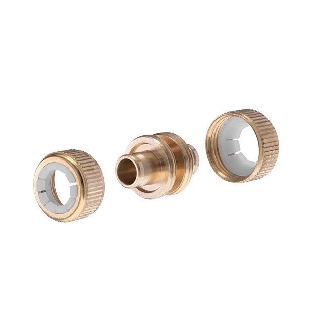 Муфта латунная ремонтно-соединительная для шланга 1/2" STORM INTERTOOL GE-1213