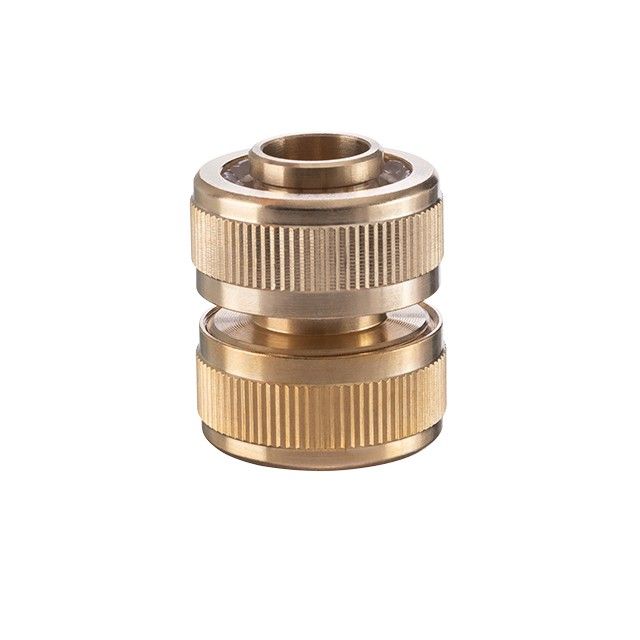 Муфта латунная ремонтно-соединительная для шланга 3/4" STORM INTERTOOL GE-1214