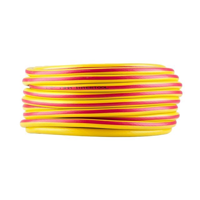 Шланг для полива 3-х слойный 1/2", 30 м, армированный, PVC INTERTOOL GE-4025