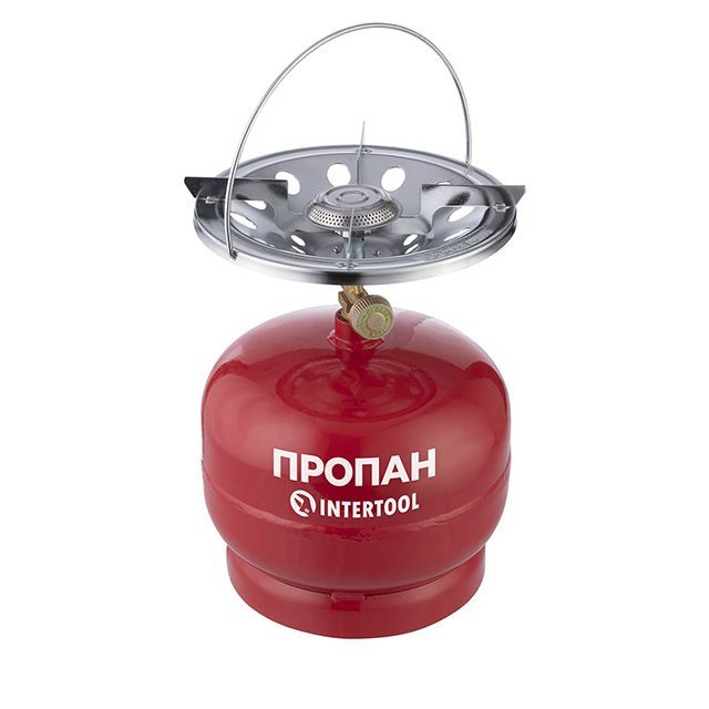 Комплект газовый кемпинговый 5 л INTERTOOL GS-0005