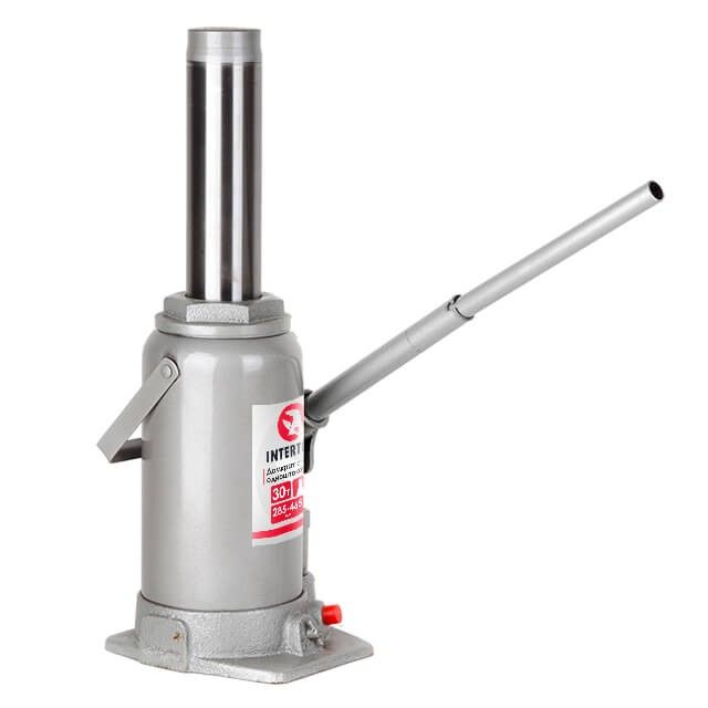 Домкрат "столбик" одноштоковый 30 т INTERTOOL GT0029