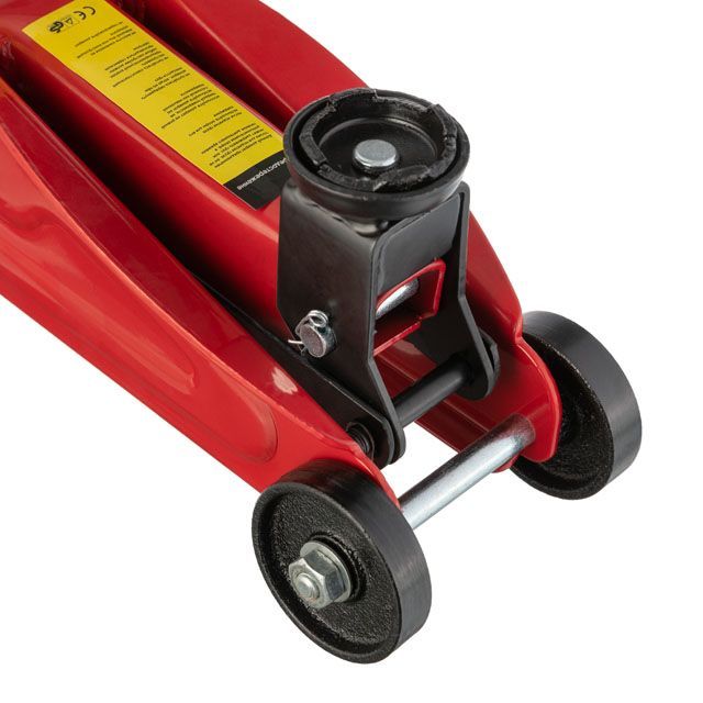 Домкрат гидравлический подкатной 2т высота подъема 135-345мм INTERTOOL GT0102