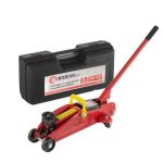 Домкрат гидравлический подкатной 2т высота подъема 135-345мм в кейсе INTERTOOL GT0103