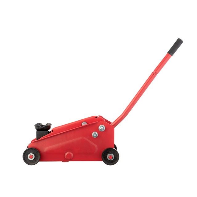 Домкрат гидравлический подкатной 2 т, высота подъема 135-385 мм INTERTOOL GT0108