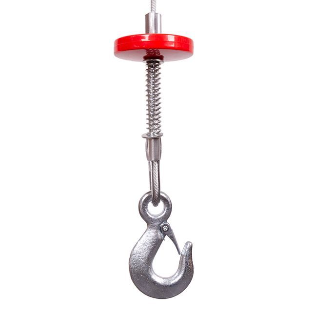 Лебедка электрическая 220/230В, 1600Вт, 500/999кг, трос 5.6мм*12м INTERTOOL GT1483