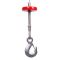 Лебідка електрична 220/230 В, 1600 Вт, 500/999 кг, трос 5.6 мм * 12 м INTERTOOL GT1483