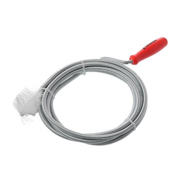 Трос для чистки труб 6мм*3м, наконечник: рифленая проволока INTERTOOL HP-1005