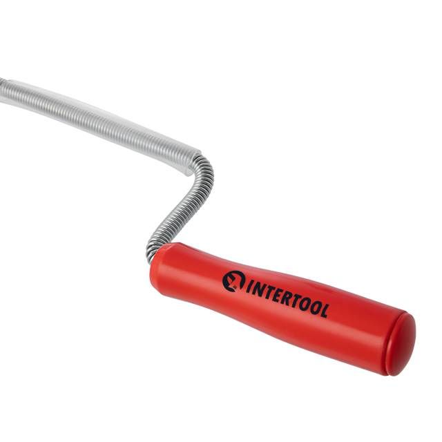 Трос для чистки труб 9мм*10м, пробивной наконечник INTERTOOL HP-1007