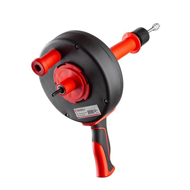 Инструмент для чистки труб, трос 6мм*4м, витой заостренный наконечник INTERTOOL HP-1010