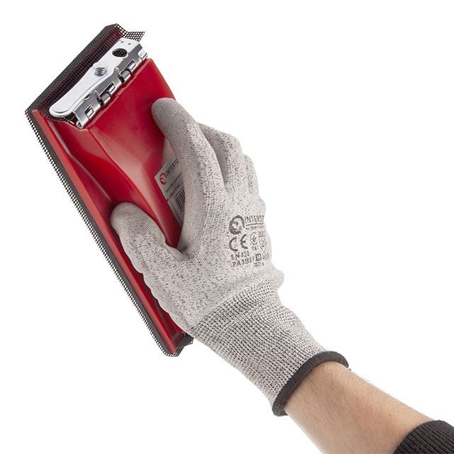 Брусок для шлифования 100*210 мм, металлический зажим INTERTOOL HT-0002