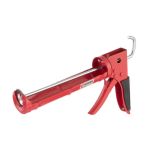 Пистолет для выдавливания силикона 225 мм, с обрезиненной рукояткой INTERTOOL HT-0023