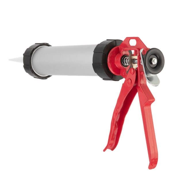 Пистолет для выдавливания силикона 300 мл INTERTOOL HT-0025