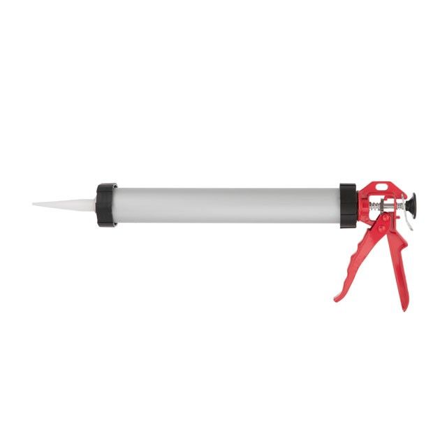 Пистолет для выдавливания силикона 600 мл INTERTOOL HT-0026