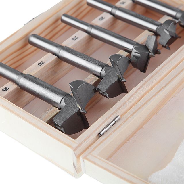 Набор фрез Форстнера, 5 ед. INTERTOOL HT-0074