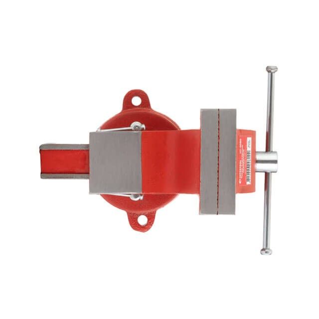 Тиски слесарные поворотные 100 мм эконом INTERTOOL HT-0080