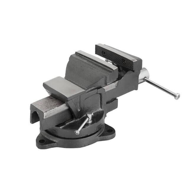 Тиски слесарные поворотные 100 мм INTERTOOL HT-0081