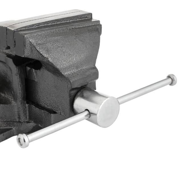 Тиски слесарные поворотные 100 мм INTERTOOL HT-0081