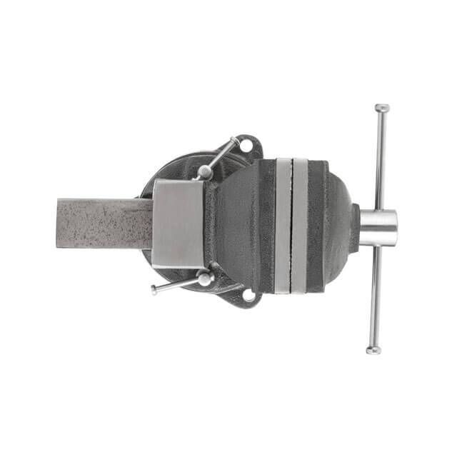 Тиски слесарные поворотные 100 мм INTERTOOL HT-0081